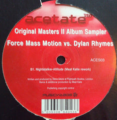 Various : Original Masters II Album Sampler (12")