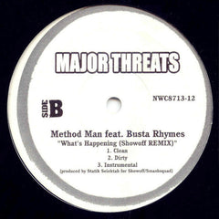 Royce Da 5'9" / Method Man : Hip Hop (Inspiration Remix) / What's Happening (Showoff Remix) (12")
