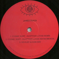 James Pants Meets Egyptian Lover : Cosmic Rapp (12")