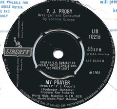 P.J. Proby : That Means A Lot (7", Single)