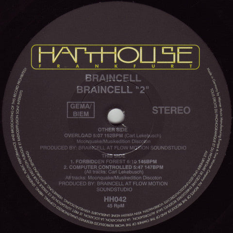Braincell : Braincell "2" (12")
