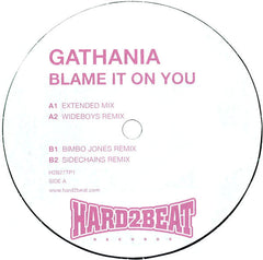 Gathania : Blame It On You (12", Ltd, Promo)