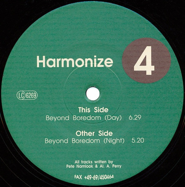 Harmonize : Harmonize 4 (12", Ltd)