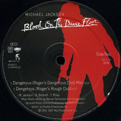 Michael Jackson : Blood On The Dance Floor / Dangerous (12")