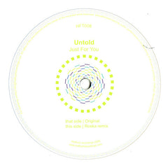 Untold : Just For You (12", Single)