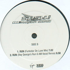 Sash! Feat. Boy George : Run (12")
