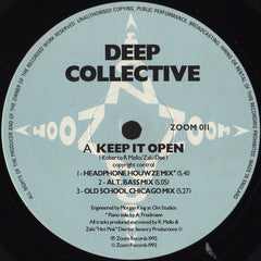 Deep Collective : Keep It Open / Jumpin' (12")