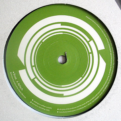 Break : ReTech / Is This What You Want? (V.I.P.) (12")