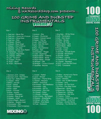 Various : 100 Grime And Dubstep Instrumentals Volume: 3 (6xCDr, Comp)