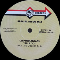Cleptomaniacs Featuring Bryan Chambers : All I Do (12")