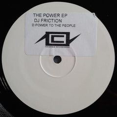 DJ Friction : The Power EP (2x12", EP, W/Lbl)
