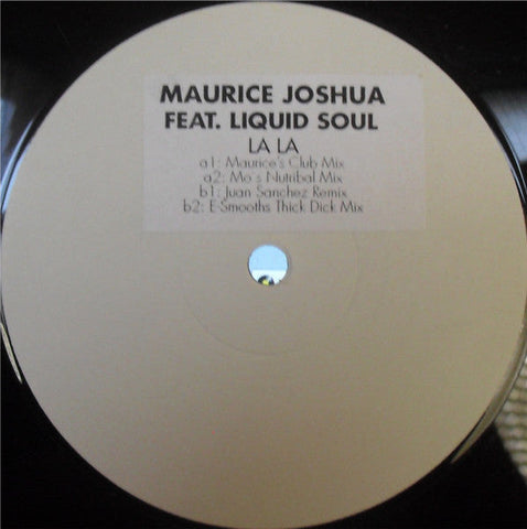 Maurice Joshua : La La (12", W/Lbl, Sti)