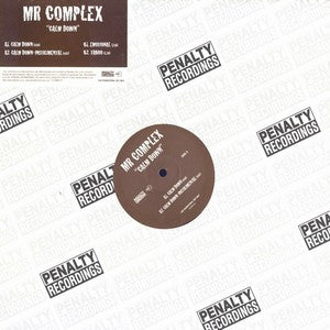 Mr. Complex : Calm Down (12", Promo)