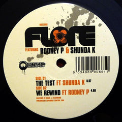 Flore Featuring Rodney P & Shunda K : We Rewind / The Test (12")