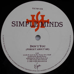 Simple Minds : Don't You (Forget About Me) (12", Single)