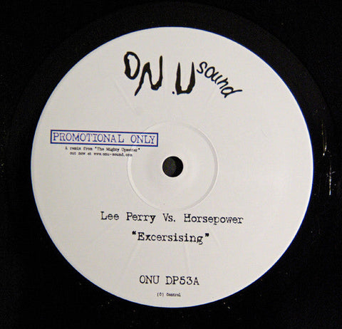 Lee Perry Vs. Horsepower Productions : Excersising (12", Ltd, Promo)