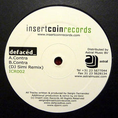 Defaced (2) : Contra (12")