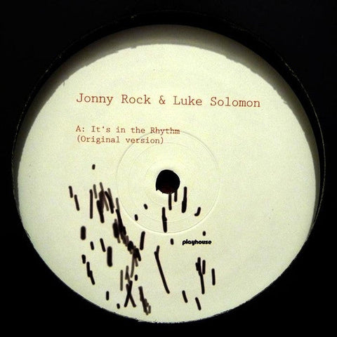 Jonny Rock & Luke Solomon : It's In The Rhythm (12")