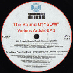 Various : The Sound Of "SOW" (Various Artists EP 2) (12", EP)