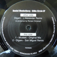 Daniel Munkelberg : DiMu Circle EP (12", EP)