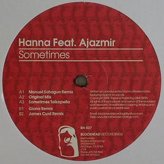 Hanna Feat. Ajazmir : Sometimes (12")