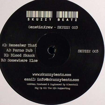 Genetic Krew : Remember That (12")