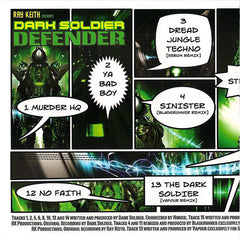 Ray Keith Presents Dark Soldier : Defender (CD, Comp, Mixed)