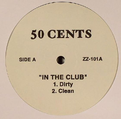 50 Cents* : In Da Club (12", Unofficial)