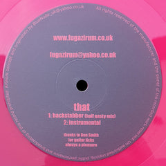 Fugazi Rum : Red EP (12", Single)