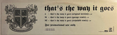 Commonwealth : That's The Way It Goes (12", Promo)