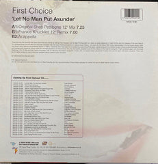 First Choice : Let No Man Put Asunder (12", RM)