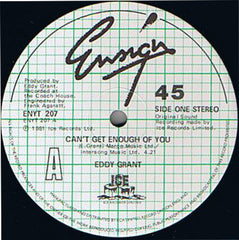 Eddy Grant : Can't Get Enough Of You (12")