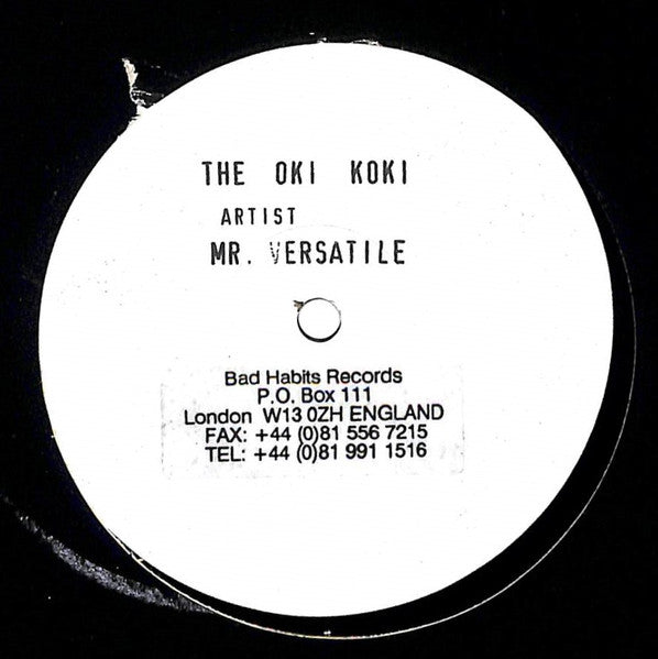 Mr. Versatile : The Oki Koki (12", W/Lbl)
