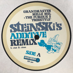 Grandmaster Melle Mel & The Furious Five : Freestyle (Steinski's Additive Remix) (12")