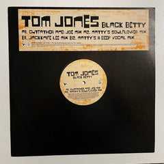 Tom Jones : Black Betty (Remixes) (12", Promo)