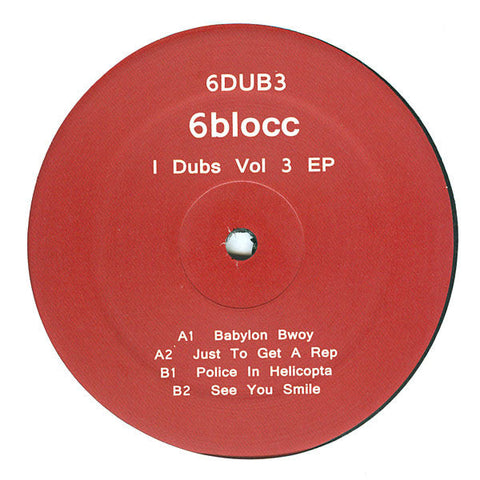 6Blocc : I Dubs Vol 3 EP (12", EP)