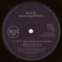 DJ H. Feat. Stefy : Move Your Love (12")