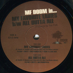 The Prof. Meets The The Super Villain : My Favorite Ladies b/w All Outta Ale (12", RE)