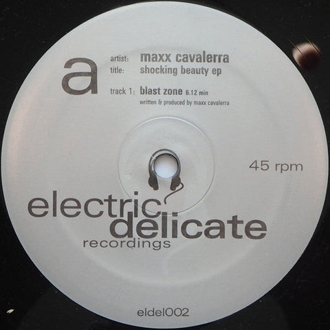 Maxx Cavalerra : Shocking Beauty EP (12", EP)