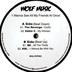 Various : I Wanna See All My Friends At Once (12", EP)