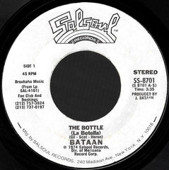 Joe Bataan : The Bottle = La Botella / When You're Down (Funky Mambo) (7", Promo, Styrene)