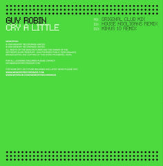 Guy Robin : Cry A Little (12")
