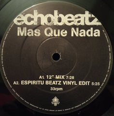 Echobeatz : Mas Que Nada (12")