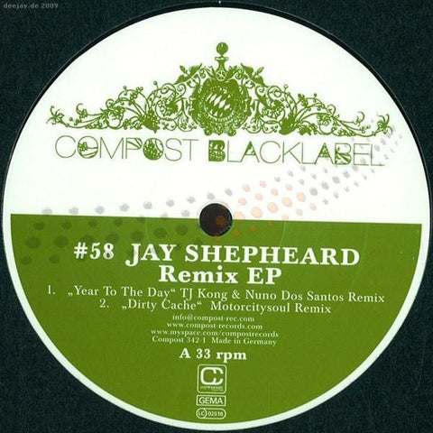 Jay Shepheard : Remix EP (12")