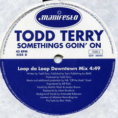 Todd Terry Featuring Martha Wash & Jocelyn Brown : Somethings Goin' On (2x12", Promo)