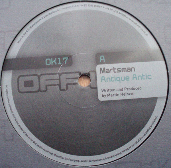 Martsman / Raiden & Khanage : Antique Antic / King Stays King (12")