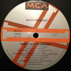 Ralph Tresvant : When I Need Somebody (12")