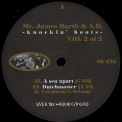 Mr. James Barth & A.D. : Knockin' Boots (Vol 2 Of 2) (12")