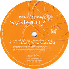 System 7 : Rite Of Spring (2x12", Promo)