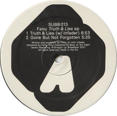 Fanu : Truth & Lies EP (12", EP)